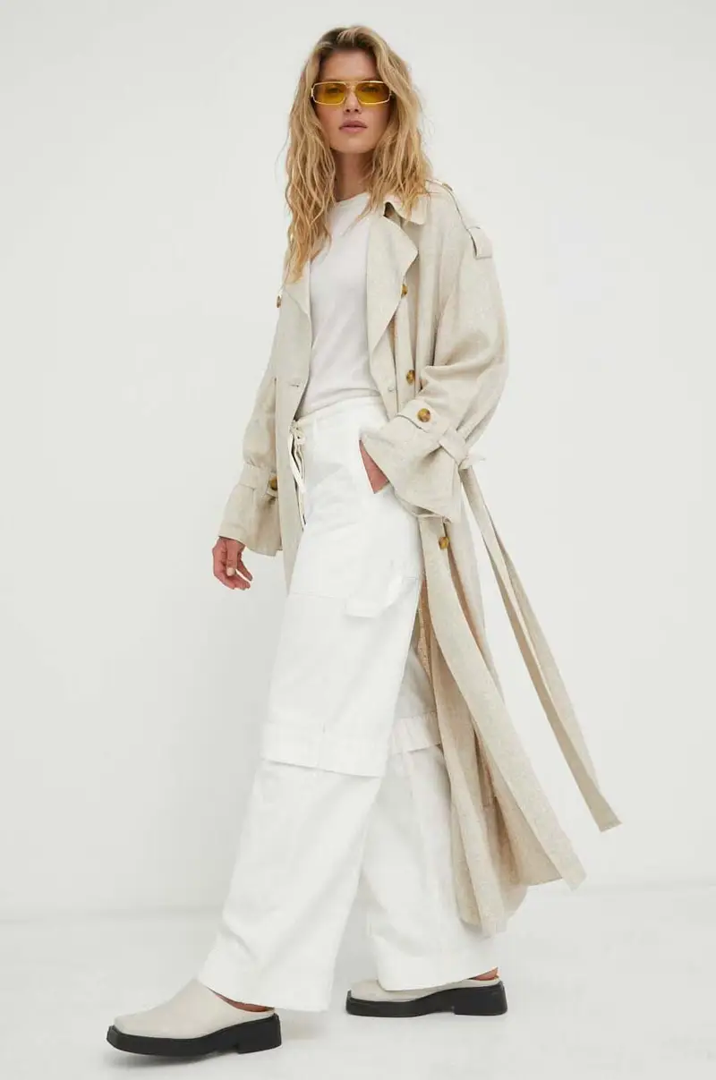 maglione in lana Annabelle donna Beige miniatura 2