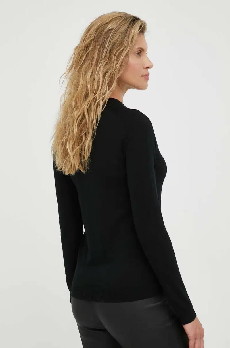 maglione in lana Annabelle donna Nero miniatura 3