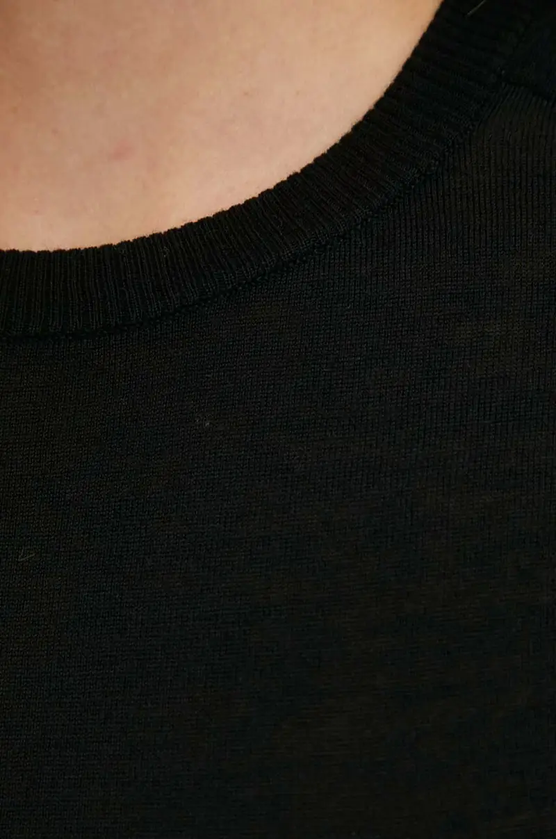 maglione in lana Annabelle donna Nero miniatura 5