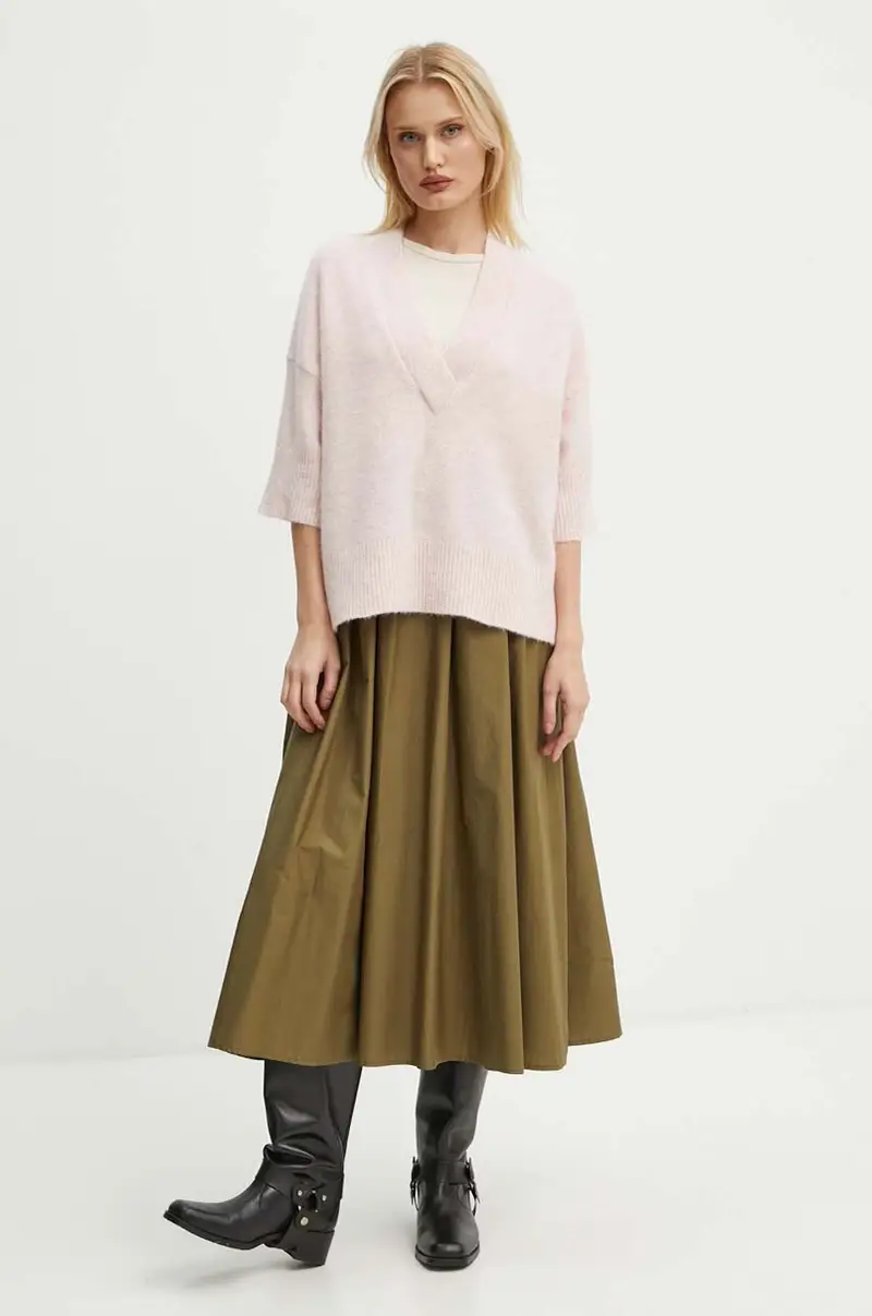 maglione in lana Selda - Cozy Days RD Rosa miniatura 2