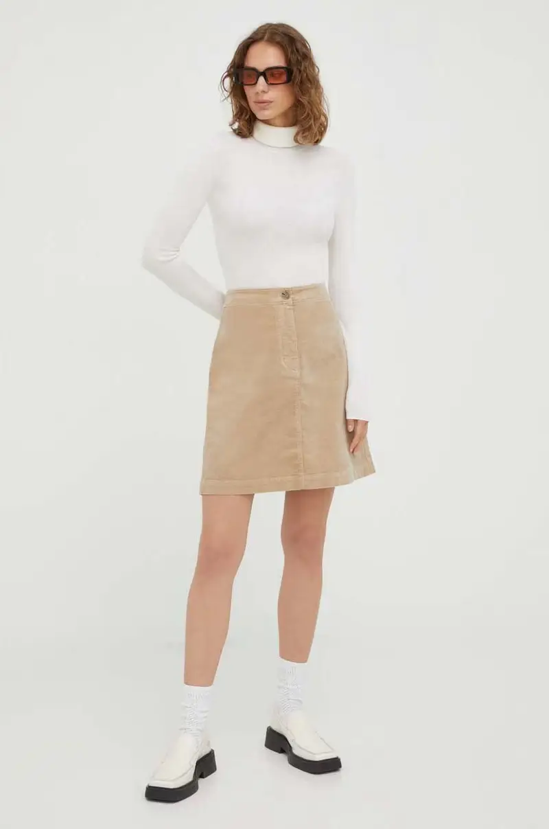 maglione in lana Sierra donna Beige miniatura 2