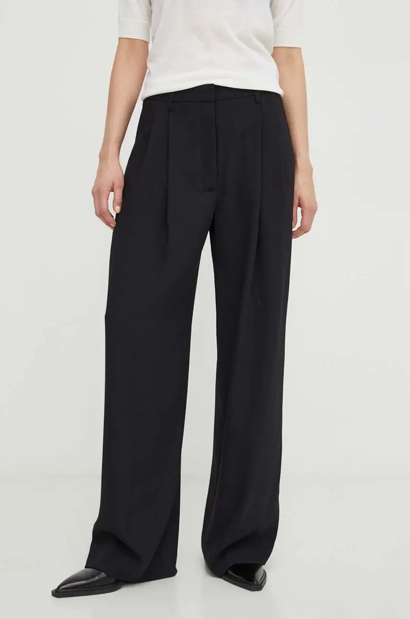 pantaloni donna colore nero