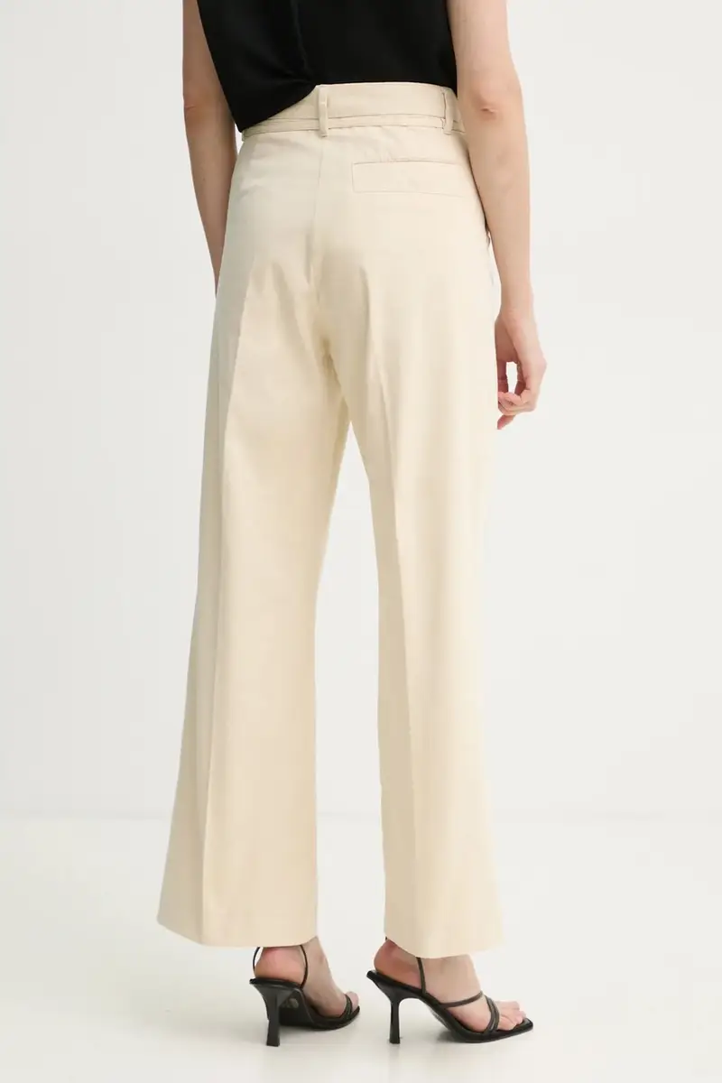 pantaloni in cotone Jade colore beige DAY65243696 miniatura 3