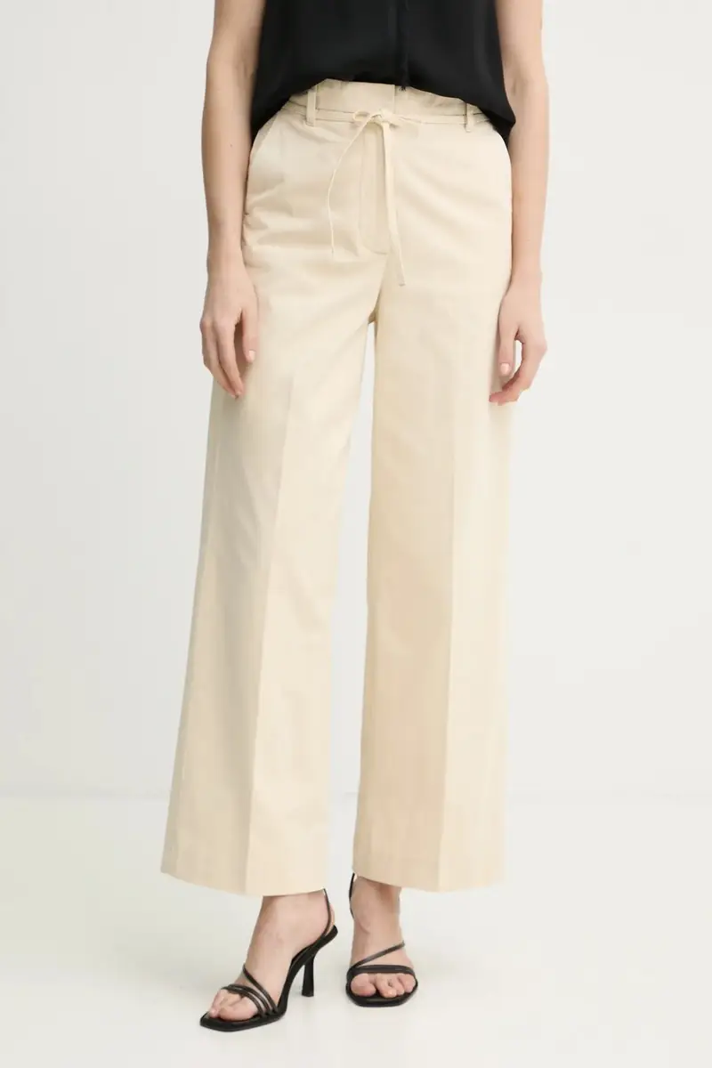 pantaloni in cotone Jade colore beige DAY65243696