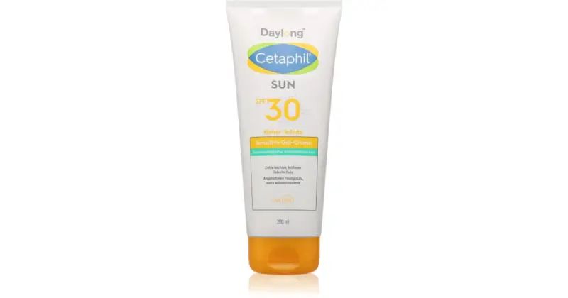 Cetaphil SUN Sensitive crema-gel protettiva leggera per pelli sensibili SPF 30 200 ml