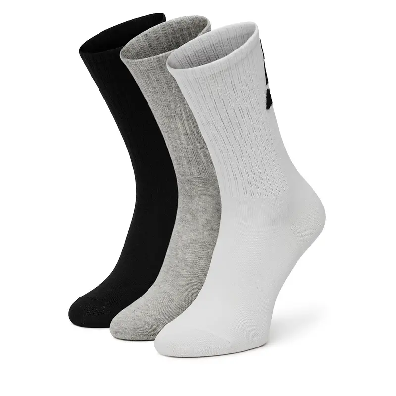 Calzini lunghi DC AS_DC_02W_SS25 (3-PACK) Bianco