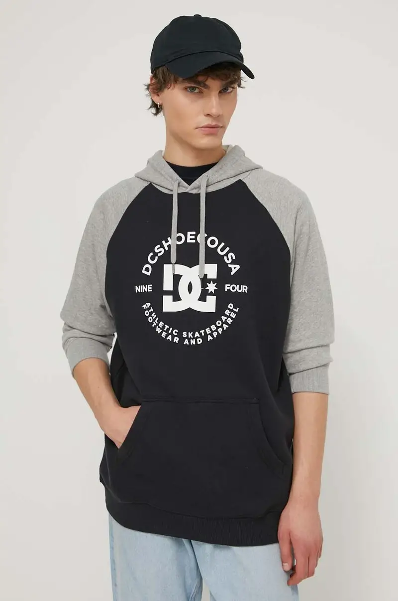 felpa uomo colore grigio con cappuccio