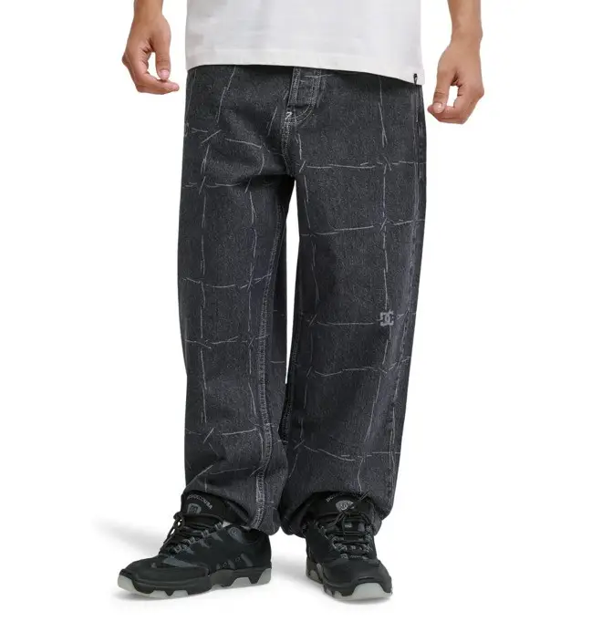 Baggy Wired - Jeans in denim da Uomo