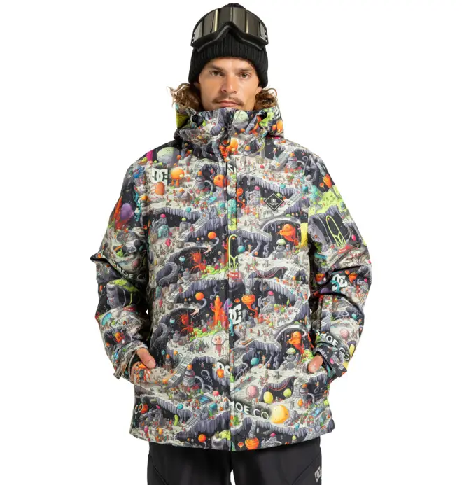 Basis Print 10K - Giacca da snow imbottita unisex