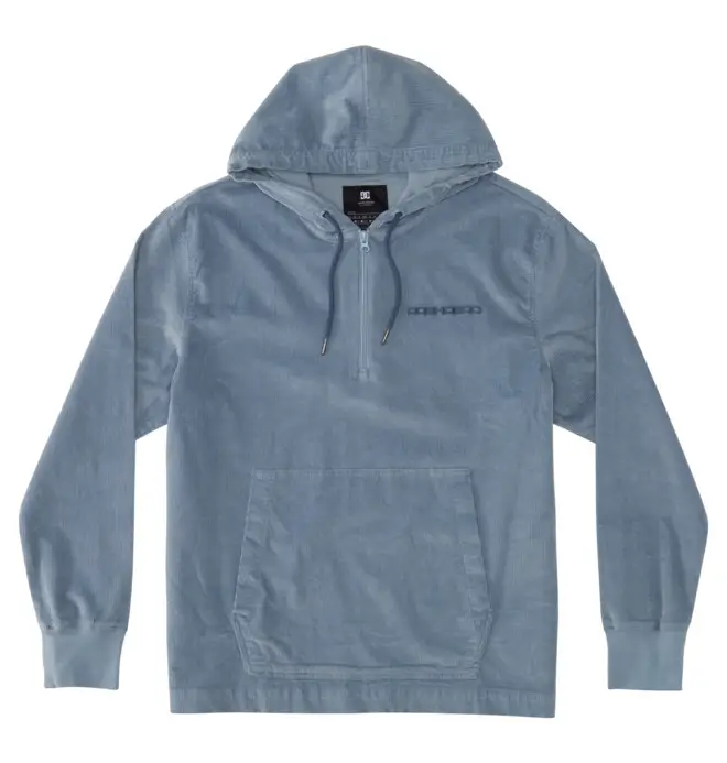 Belview - Felpa con un quarto di cerniera e cappuccio da Uomo