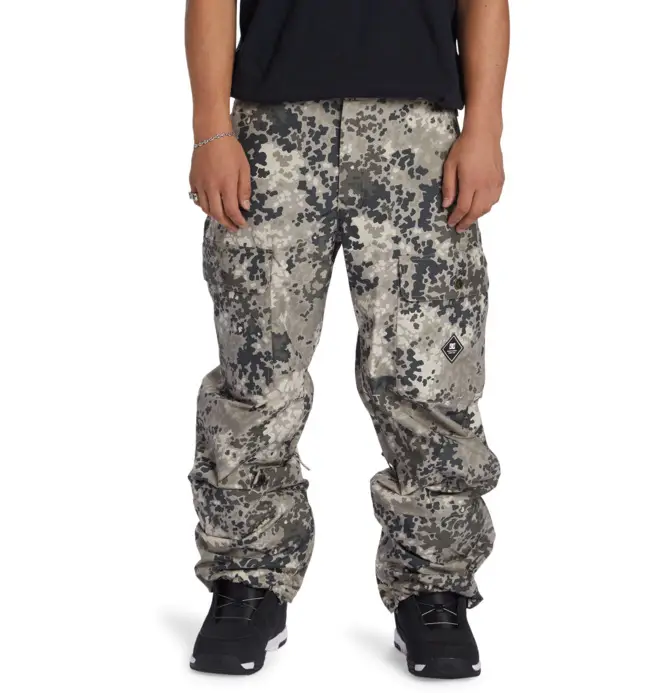 Code 15K - Pantaloni tecnici da snowboard Verde Uomo