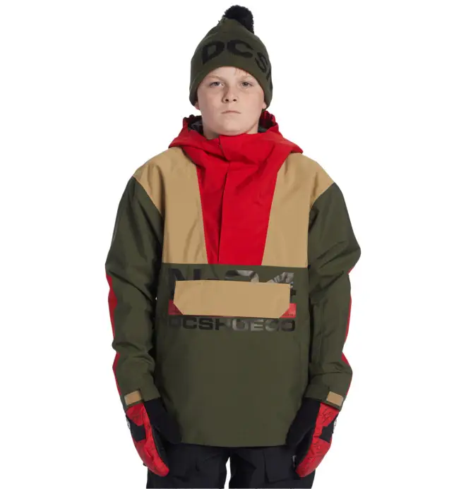 DC 4/3mm Anorak - Giacca da Snowboard/Sci da Ragazzo