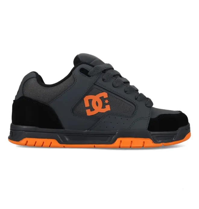 DC Coiler - Scarpe di pelle Grigio Uomo