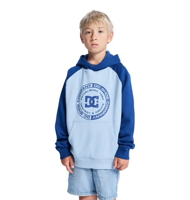 DC Corpo Raglan - Felpa con cappuccio da Ragazzo