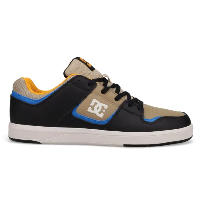DC Cure - Scarpe da skate in pelle Nero Uomo