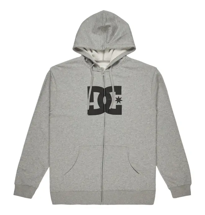 DC Star - Felpa con cappuccio e zip da Uomo