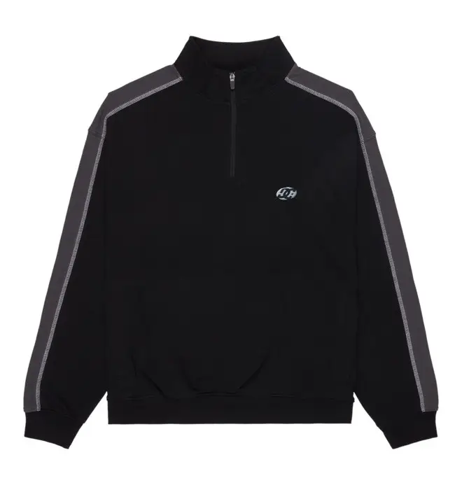 Flow Down - Felpa con zip a un quarto da Uomo