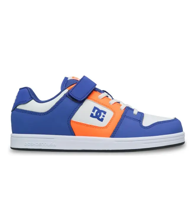 Manteca 4 V - Scarpe di pelle Blu Bambini