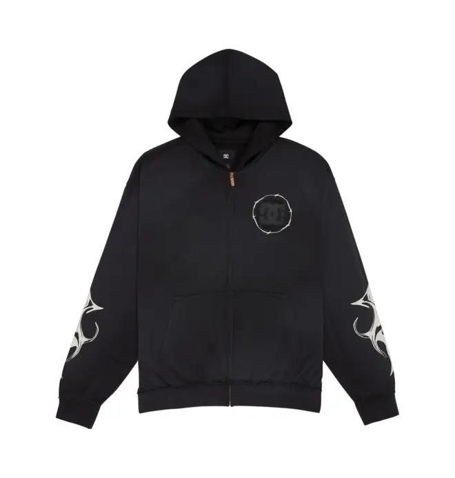 Sharp Point - Felpa con cappuccio e zip da Uomo