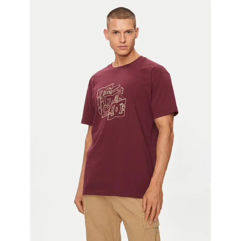 DC Shoes T-shirt Bordeaux 3784476