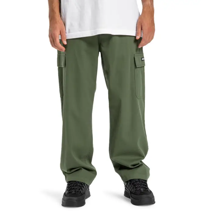 Worker Baggy Cargo - Pantaloni chino da Uomo