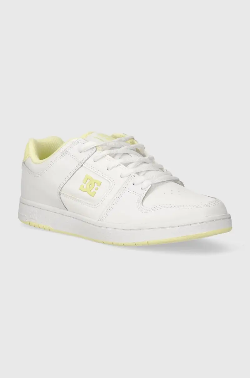 sneakers in pelle colore bianco