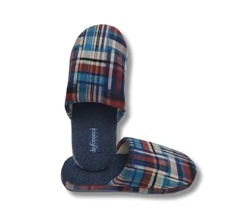 De Fonseca Pantofole Uomo Blu 3100884 miniatura 2