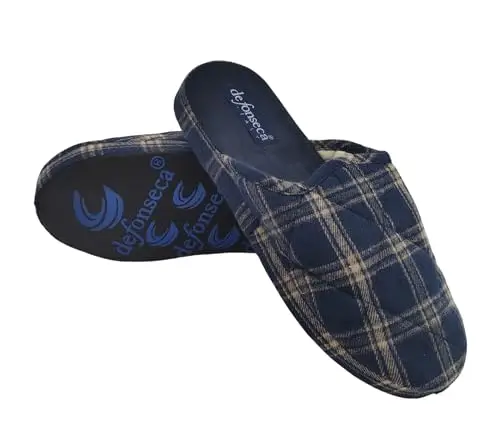 De Fonseca Pantofole Uomo Blu 3080615 miniatura 2