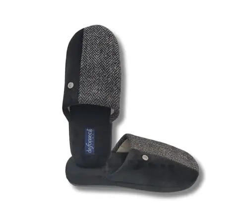 De Fonseca Pantofole Uomo Nero 3165305 miniatura 2