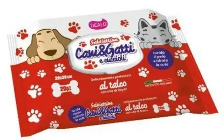 Salviettine Cani & Gatti Xxl 20 Pezzi