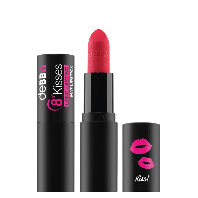 Debby 8h Kisses Long Lasting Mat Lipstick 07 unconventional fuchsia