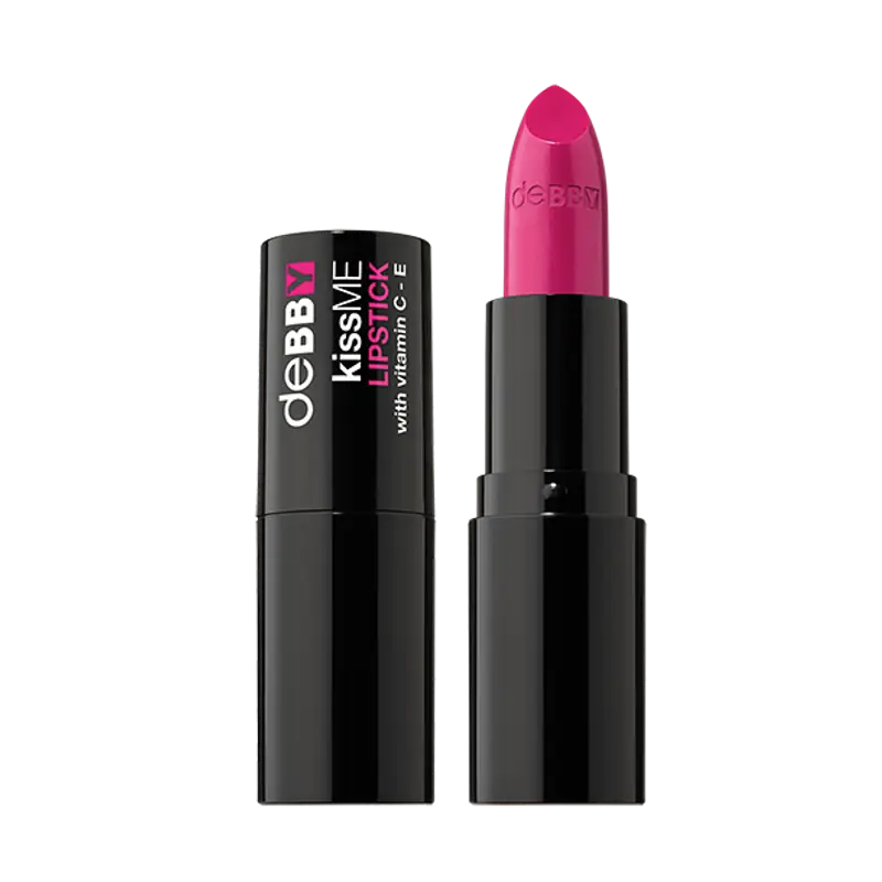 Debby KissMe Lipstick Creamy 12 delirious fuchsia
