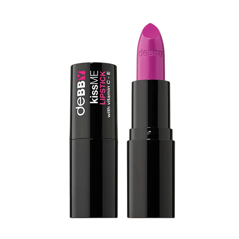 Debby KissMe Lipstick Creamy 14 vibrant magenta
