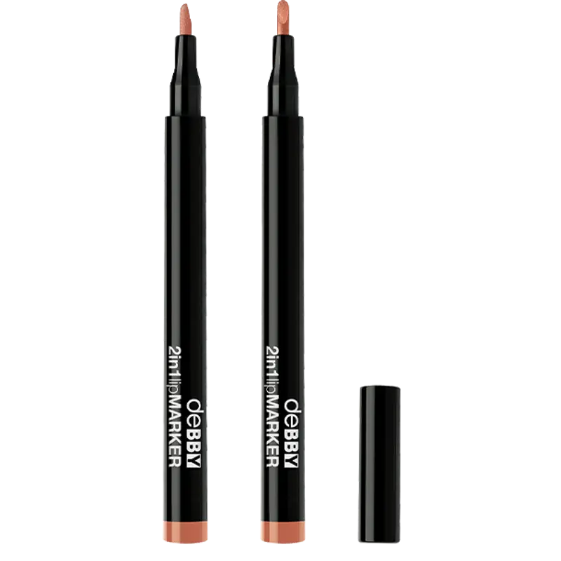 Debby Lip Marker 2in1 Nuovo 02 nude