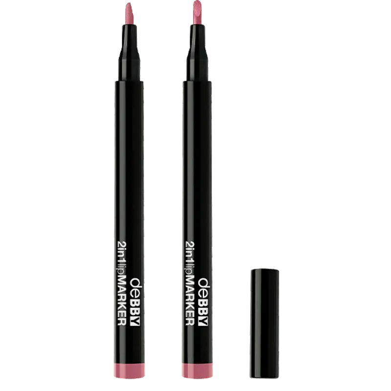 Debby Lip Marker 2in1 Nuovo 03 passionate rose