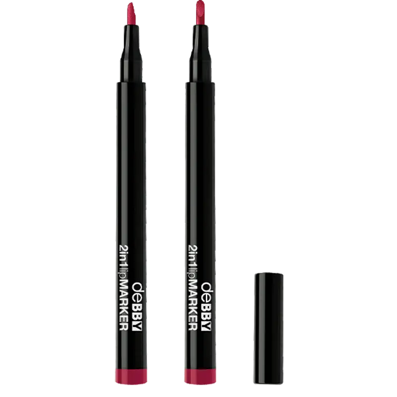 Debby Lip Marker 2in1 Nuovo 06 ruby red