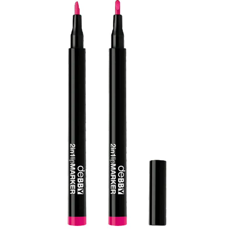 Debby Lip Marker 2in1 Nuovo 07 fuchsia