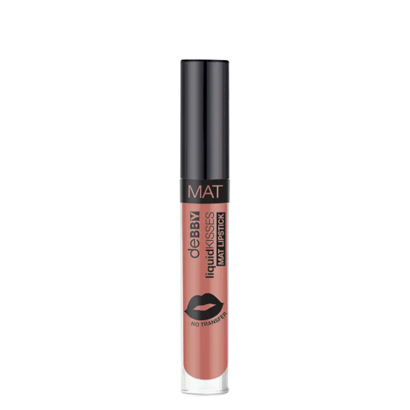 Debby Liquidkisses Mat Lipstick 12 nude caramel