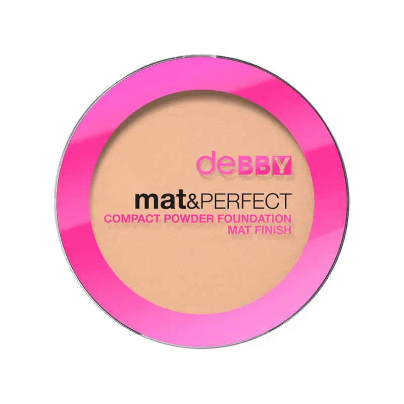 Debby Mat & Perfect Compact Powder Foundation 02 sand