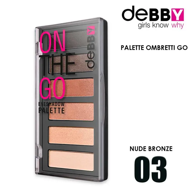 ombretto on the go palette ombretti 03 nude bronze