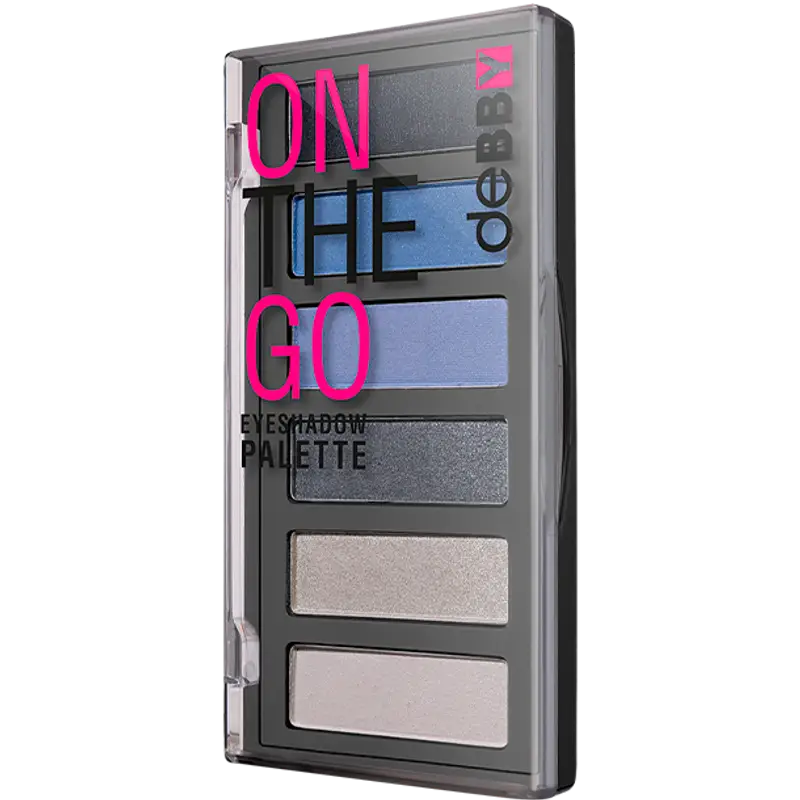 Debby Palette On the Go Eyeshadow 4 light blue
