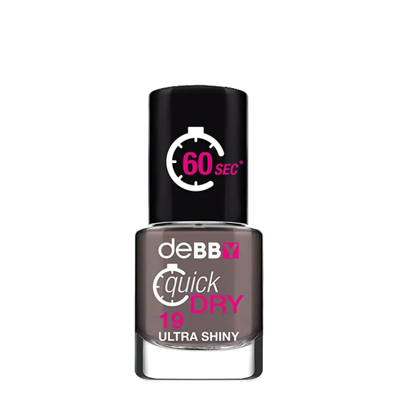 Debby quickDRY 19 stone grey