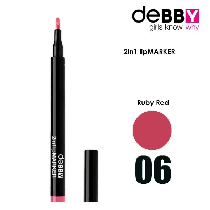 rossetto liquido in penna labbra 2 in 1 col.06