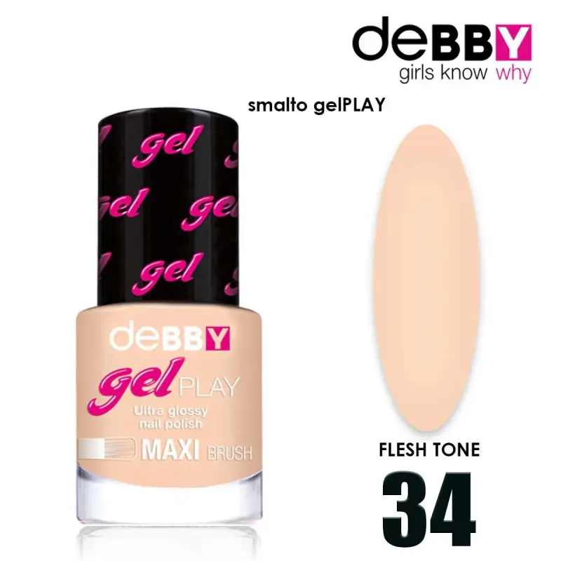 smalto gel Play 34 FLESH TONE