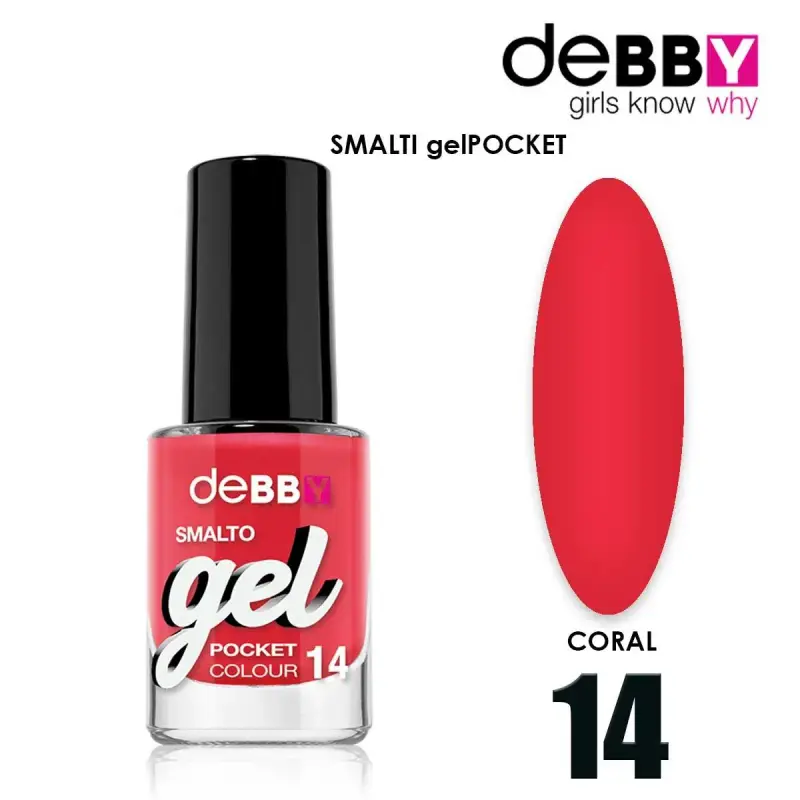 smalto gel pocket 14 coral