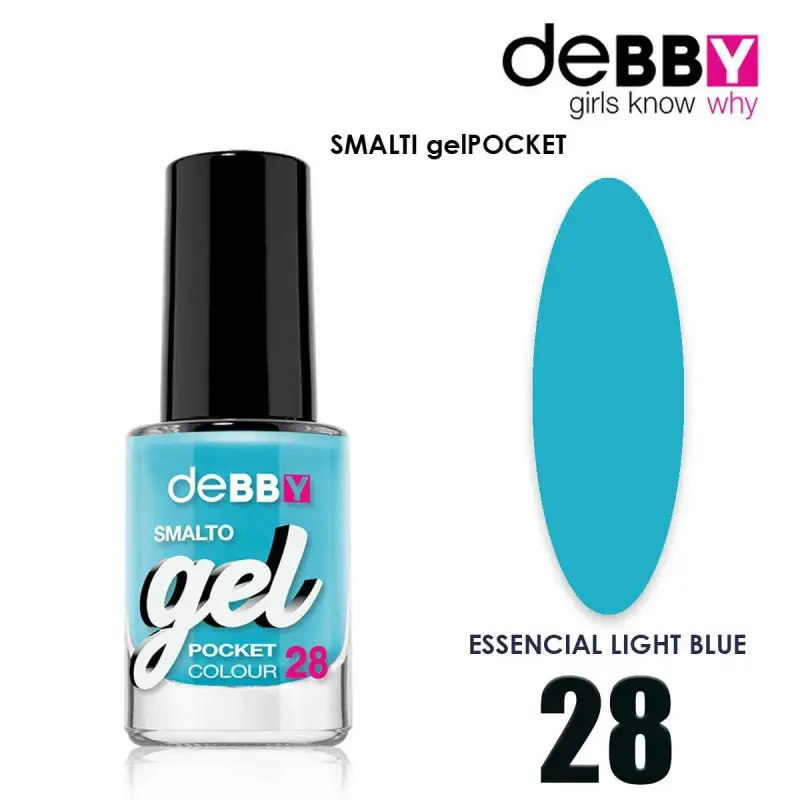 smalto gel pocket 28 essencial light blue