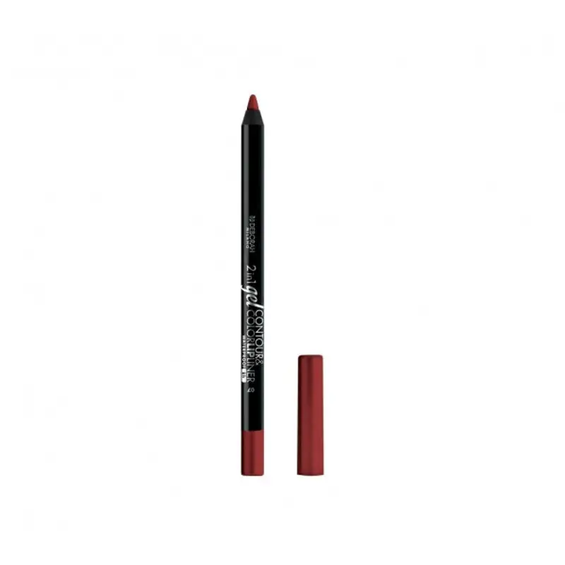 Deborah 2 in 1 Gel Contour & Color Lipliner 7 true red