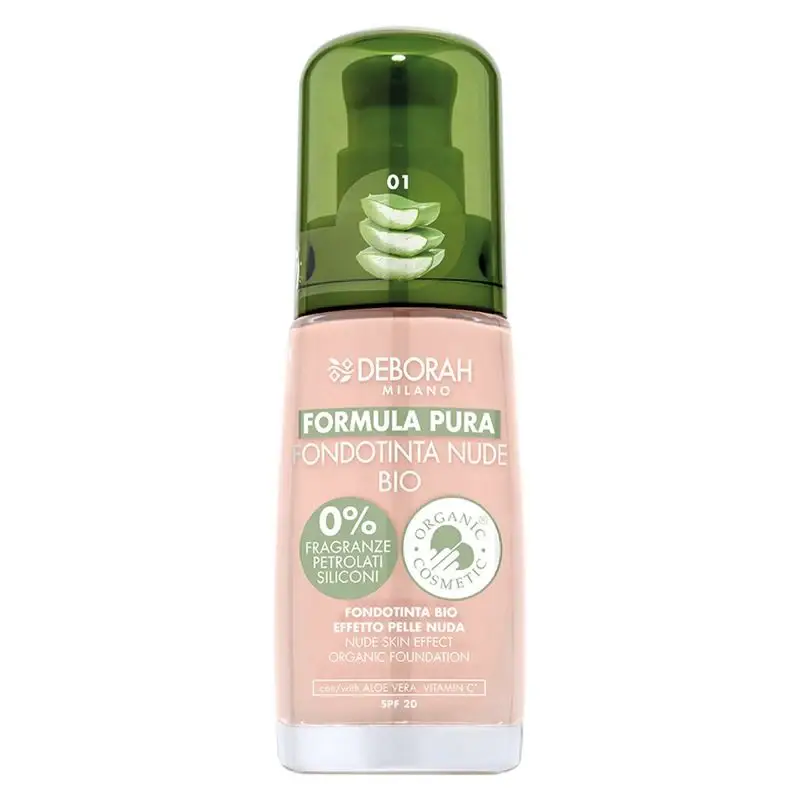 Formula Pura Fondotinta Nude Bio 01 - Avorio