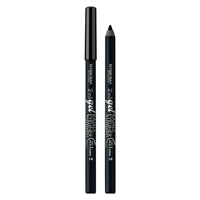 Matita 2 In 1 Gel Kajal & Eyeliner 01 - Nero (1,21 G)