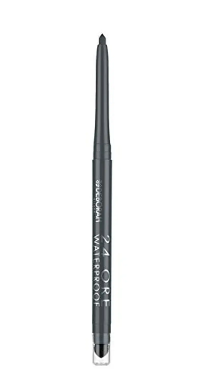 Deborah Milano - Matita Occhi 24 Ore Automatica Waterproof, 07 Grey, a Lunga Durata, Alta Precisione e Ultra-pigmentata, Dona uno Sguardo Intenso e Definito, 0.5 gr